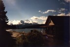 Maligne Lake, Bootshtte
