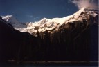 Maligne Lake, Bootsfahrt zu "Spirit Island"