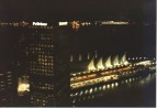 Vancouver von oben bei Nacht