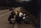 Fotografen am Strassenrand