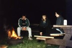 Lagerfeuer bei der Ranch